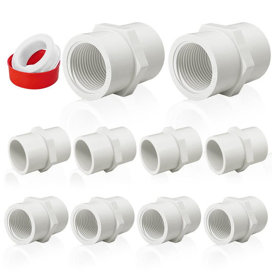 10Pcs  PVC Pipe Fittings