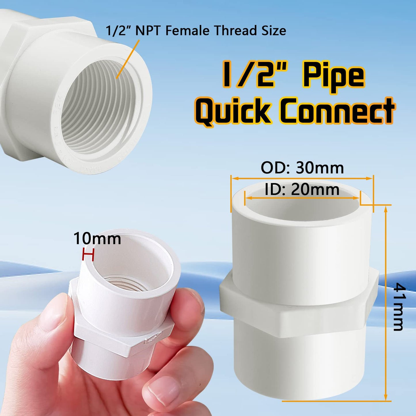 PVC Pipe Coupling for Sch40 PVC Pipe