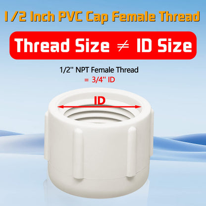 PVC Pipe End Cap Plug's specification