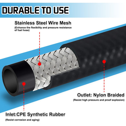 3/4inch NPT Fuel Transfer Hose