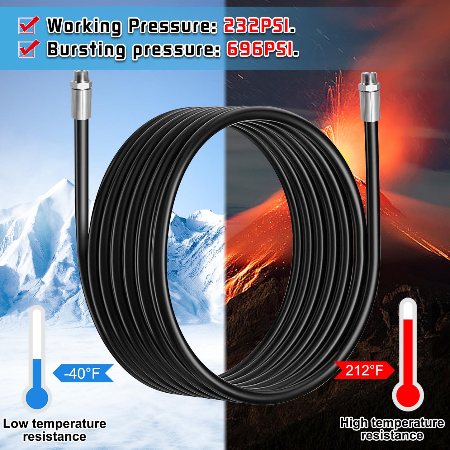 3/4inch NPT Fuel Transfer Hose