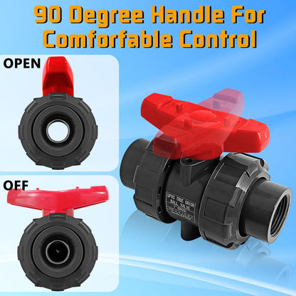 UPVC True Union Ball Valve