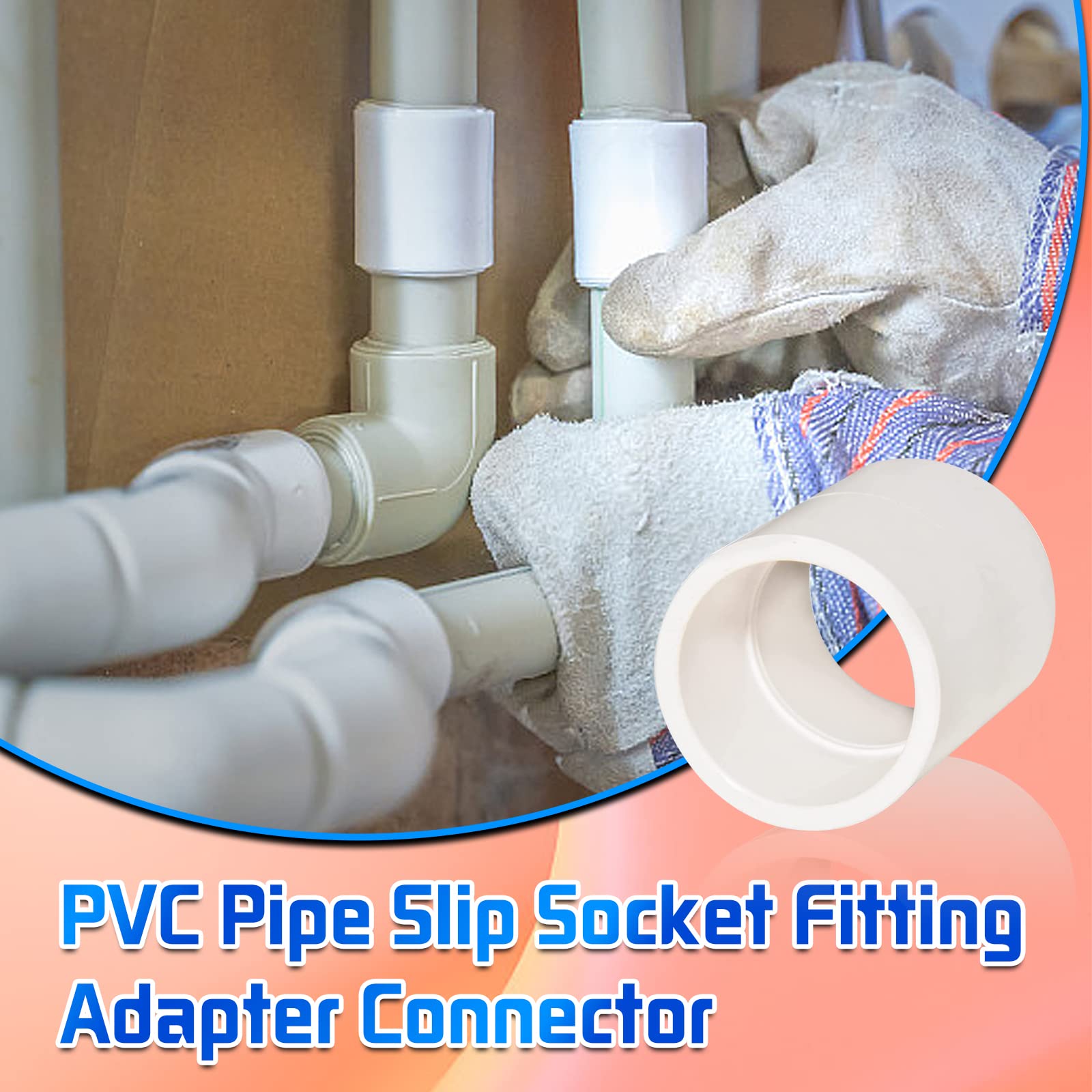 pvC Pipe slip Socket FittingAdapter Connector