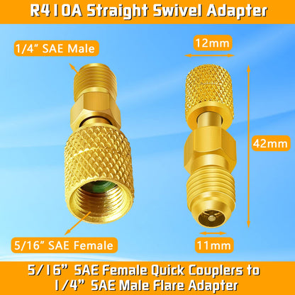 Adaptador de manguera de refrigerante Mini Split Adapters R410A