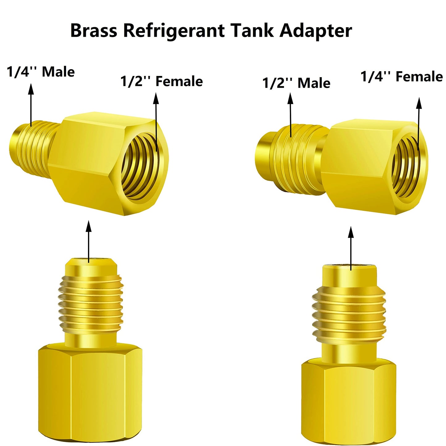 Adaptador de manguera de refrigerante Mini Split Adapters R410A