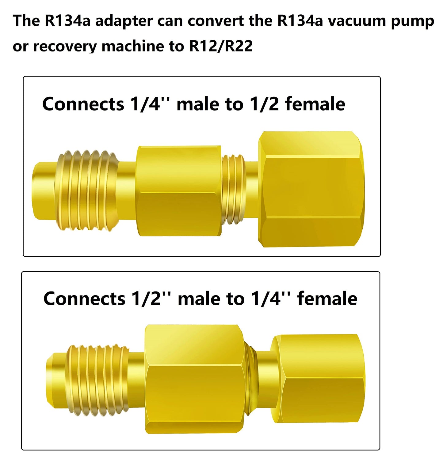 Adaptador de manguera de refrigerante Mini Split Adapters R410A