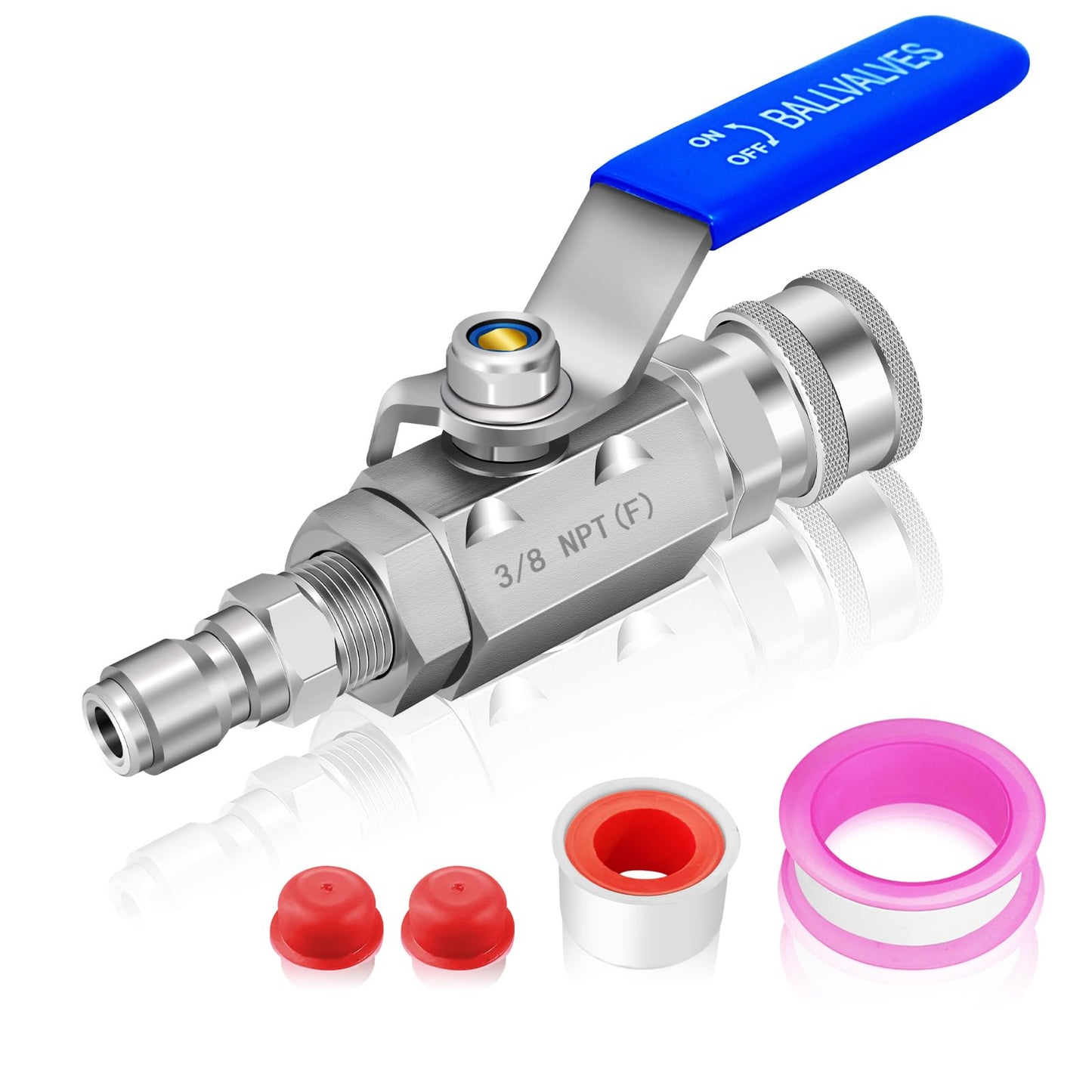 Washer High Pressure Ball Valve Kit