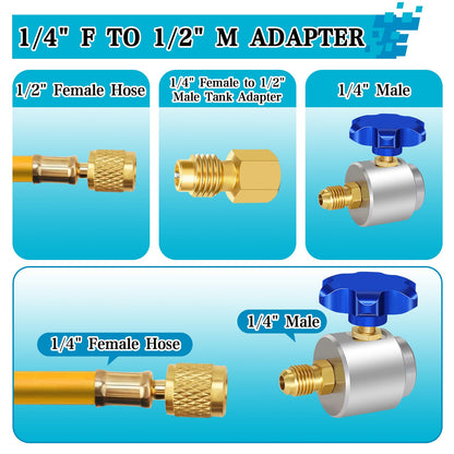 Boltigen Self Sealing R134A Can Tap Valve