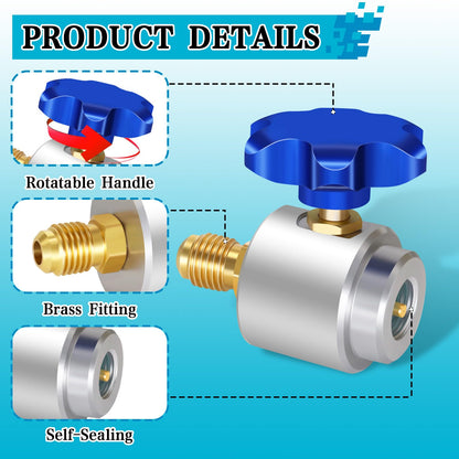 Boltigen Self Sealing R134A Can Tap Valve