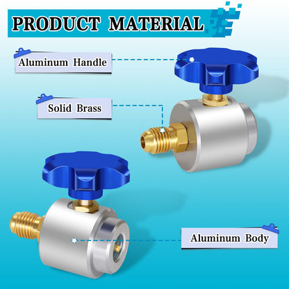 Boltigen Self Sealing R134A Can Tap Valve