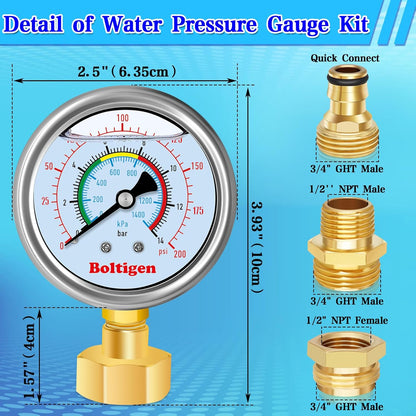 Water Pressure Gauge